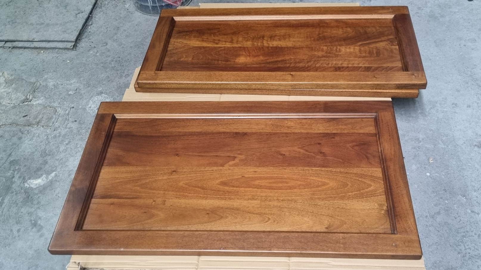 Verniciatura Tognotti: Verniciatura industriale a Gallarate - Ante di legno per cucina: pre-trattamento
