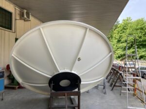 Verniciatura Tognotti: Verniciatura industriale a Gallarate - Parabola inox verniciata