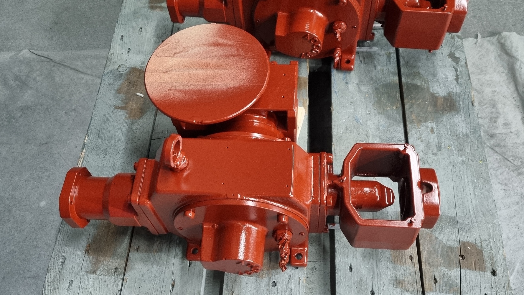 Verniciatura Tognotti: Verniciatura industriale a Gallarate - Strutture petrolifere: pompa